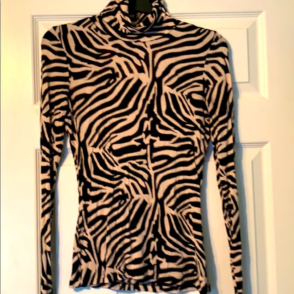 Mock neck shirt